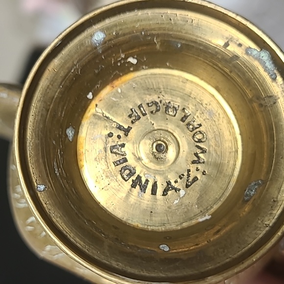 Saran Brass Indian Tea Water Pot - Picture 8 of 8